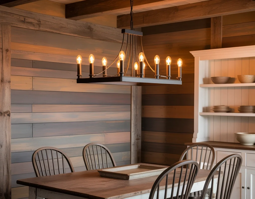 Candle Style Farmhouse Chandelier