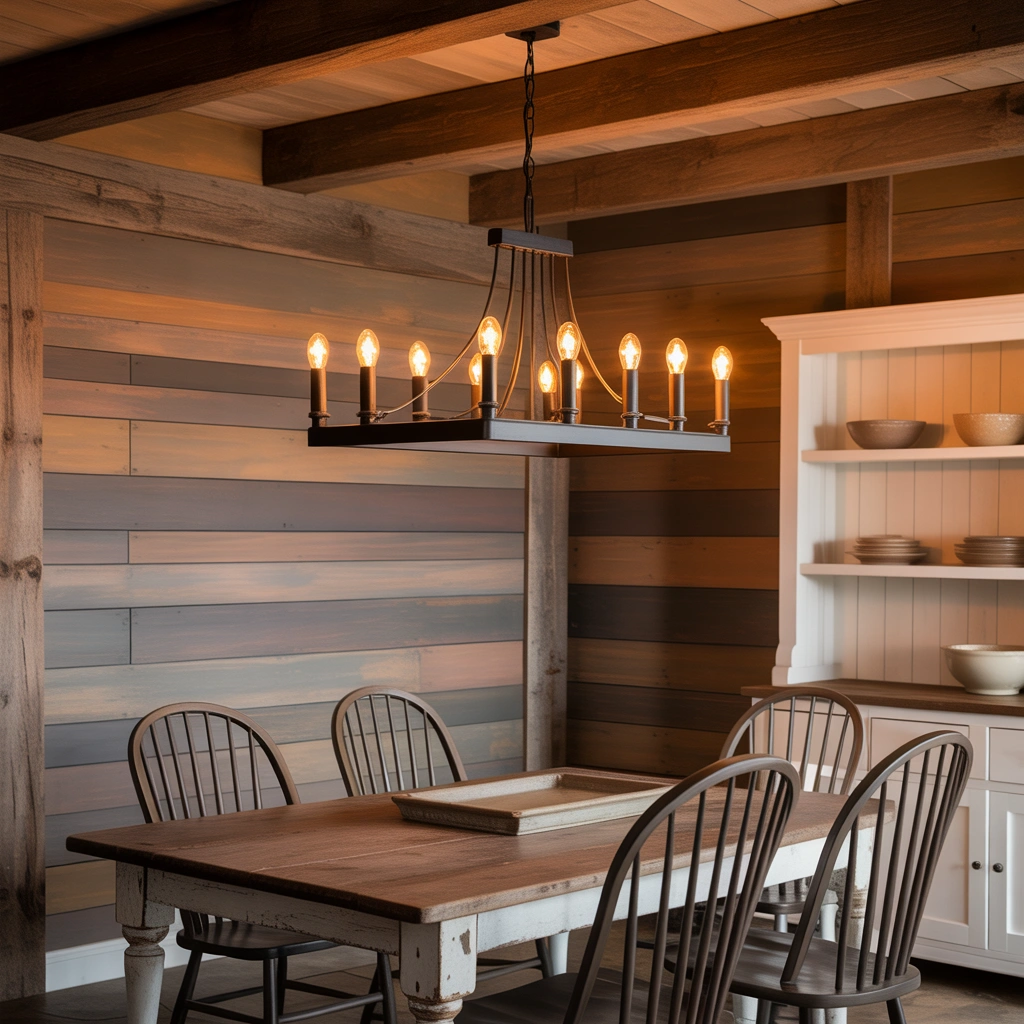 Candle Style Farmhouse Chandelier