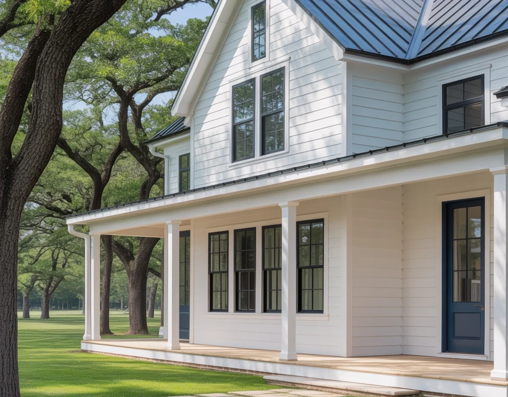 Choose Classic White Siding for a Clean Farmhouse Look