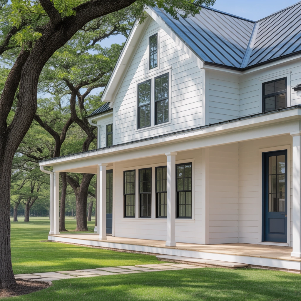 Choose Classic White Siding for a Clean Farmhouse Look