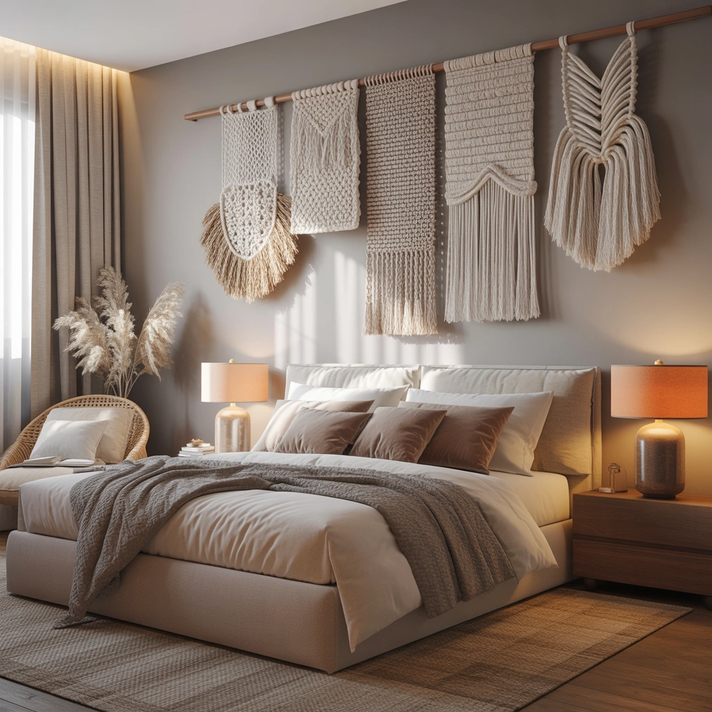 Choose Textured Wall Hangings for a Soft Look