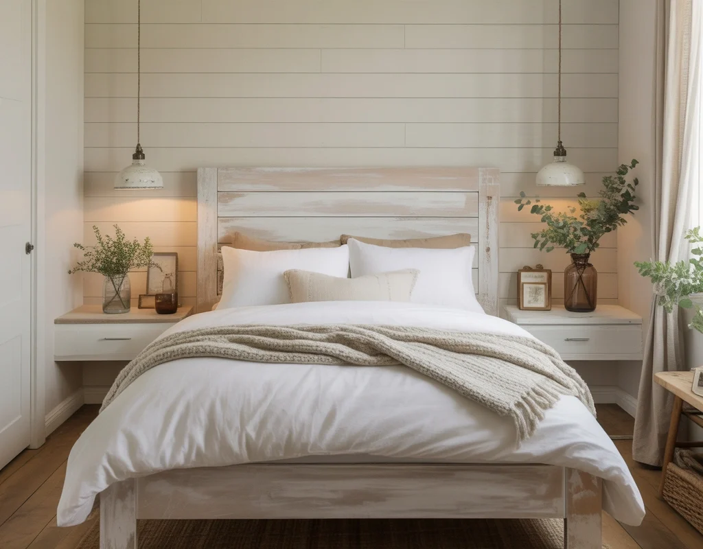 Choose a Simple Farmhouse Bed Frame