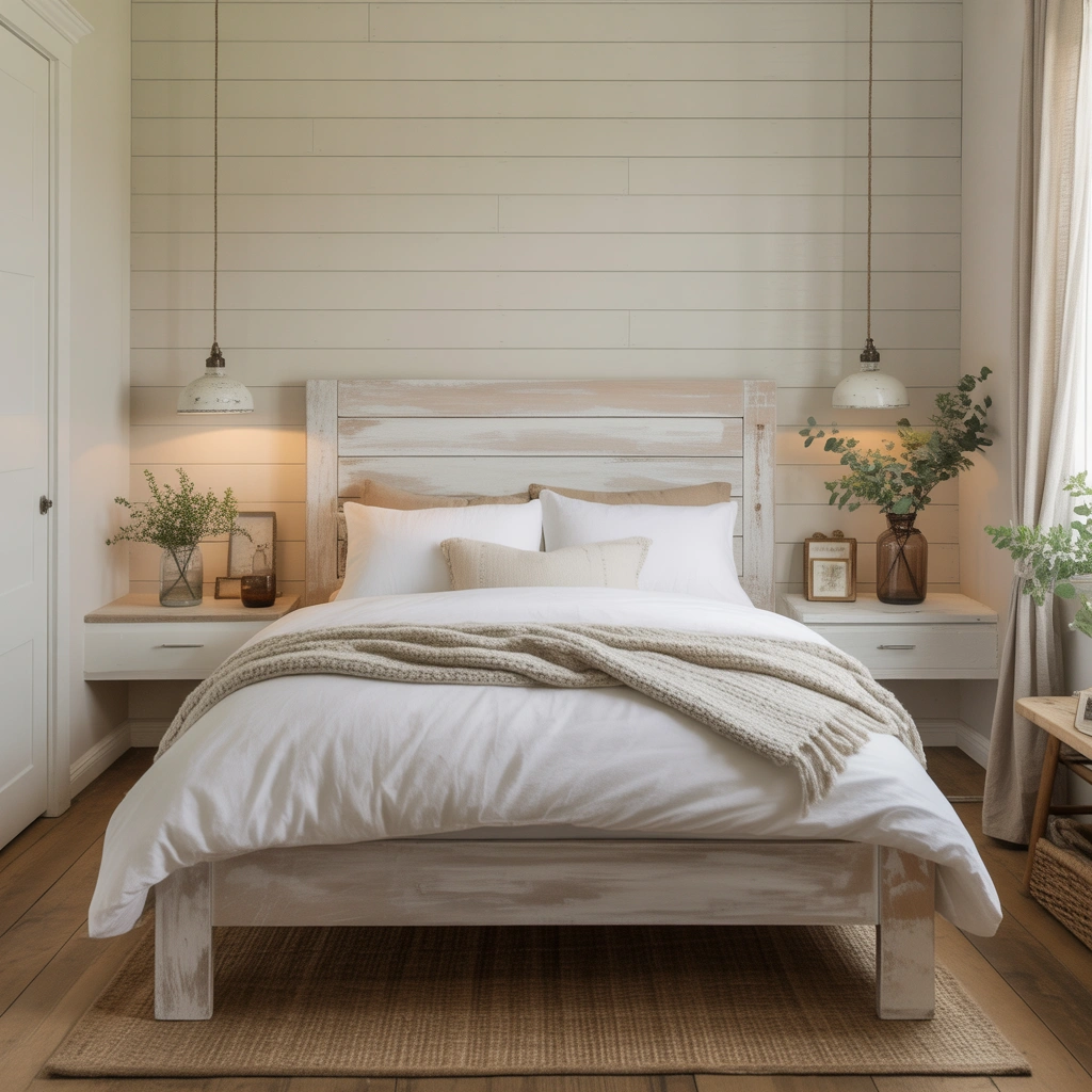 Choose a Simple Farmhouse Bed Frame