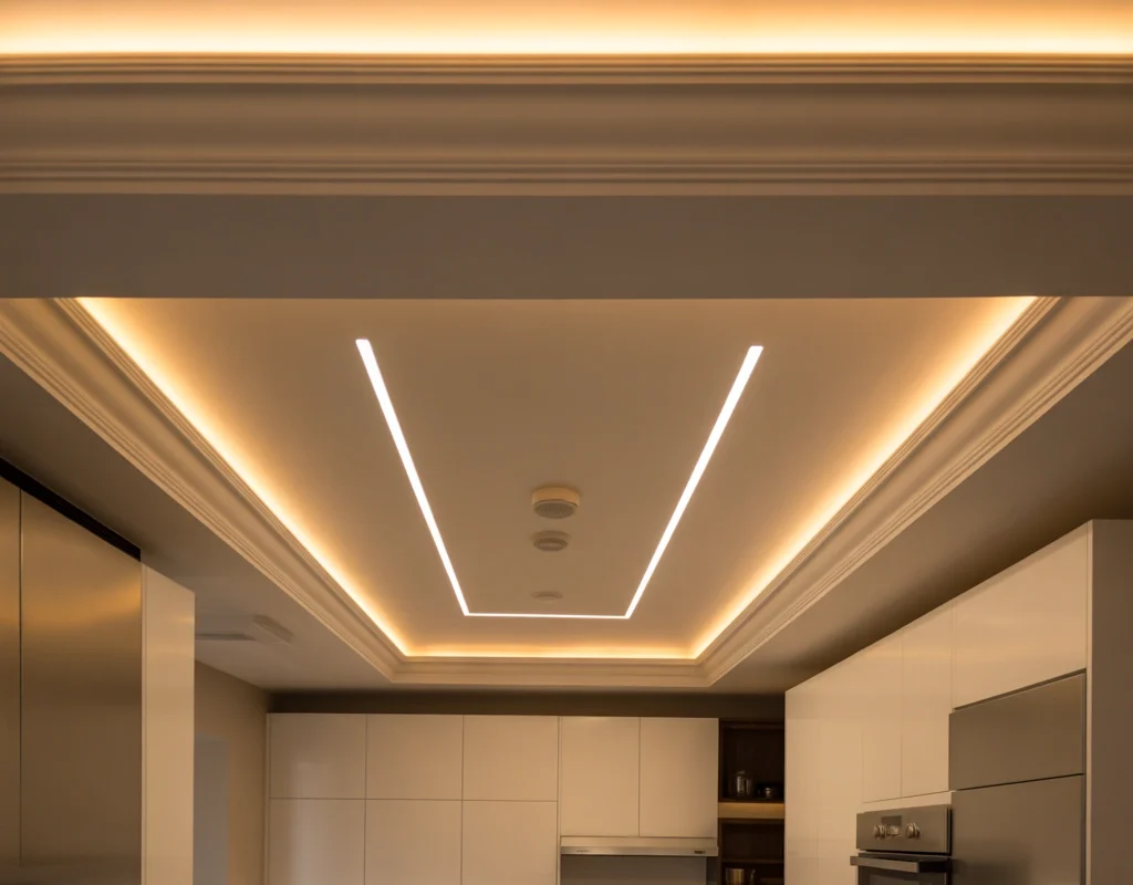 Cove Lighting Ceiling for a Soft Glow