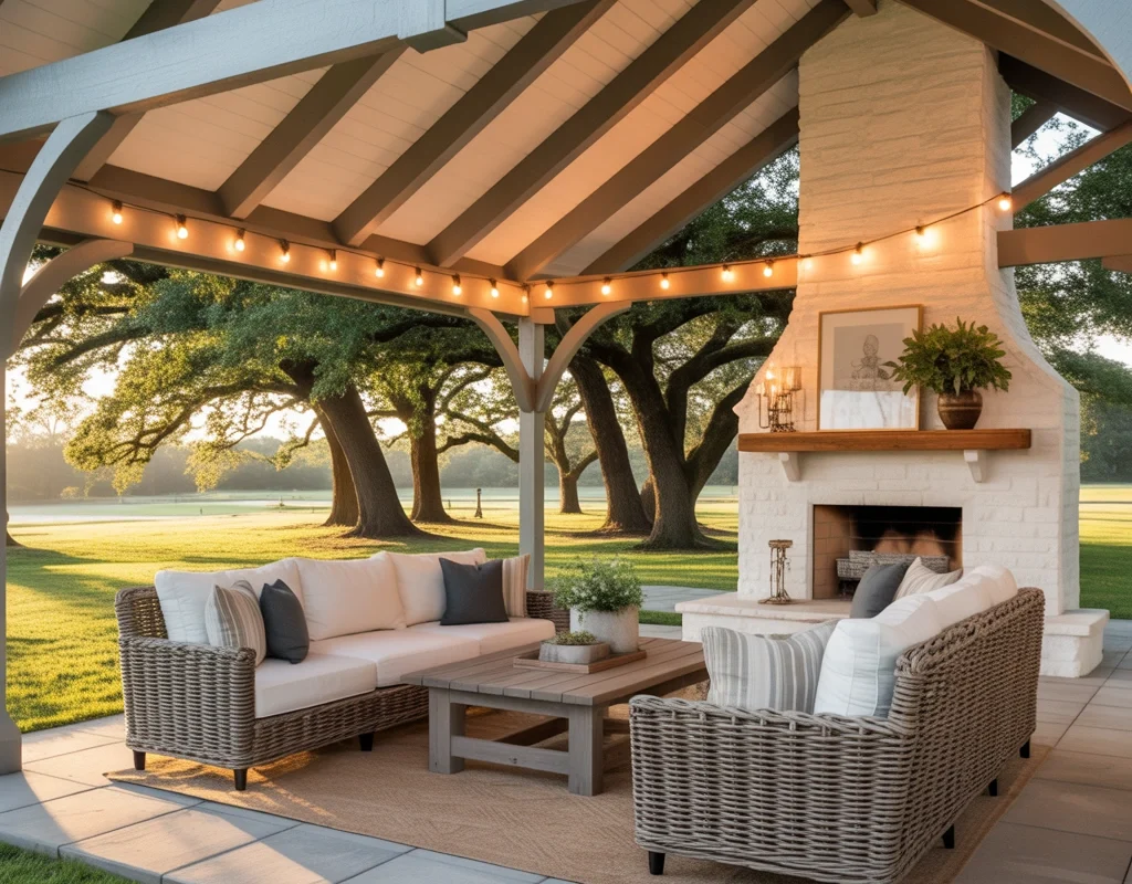 Create a Cozy Outdoor Living Area
