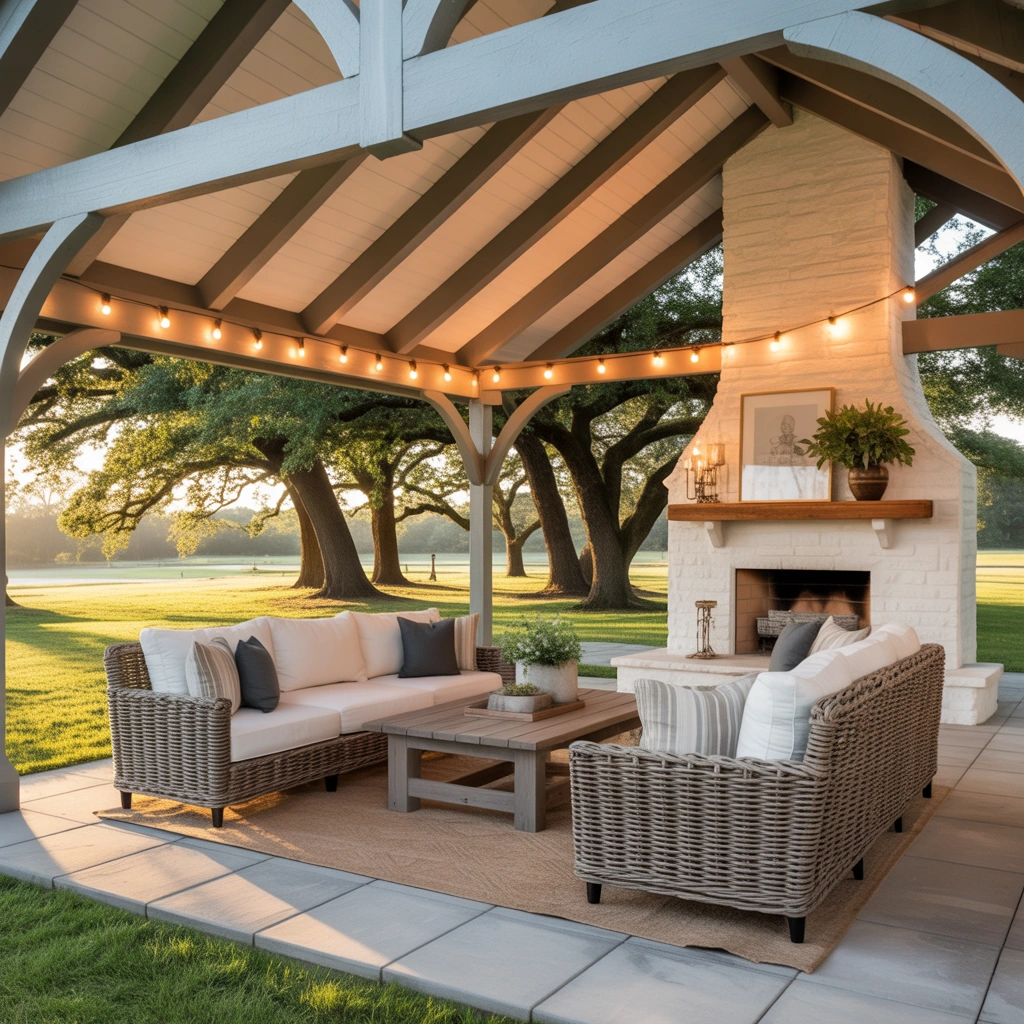 Create a Cozy Outdoor Living Area