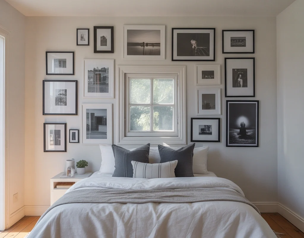 Create a Gallery Wall Around a Small Window