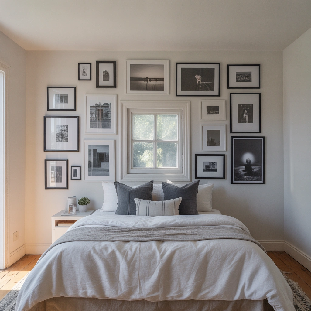 Create a Gallery Wall Around a Small Window