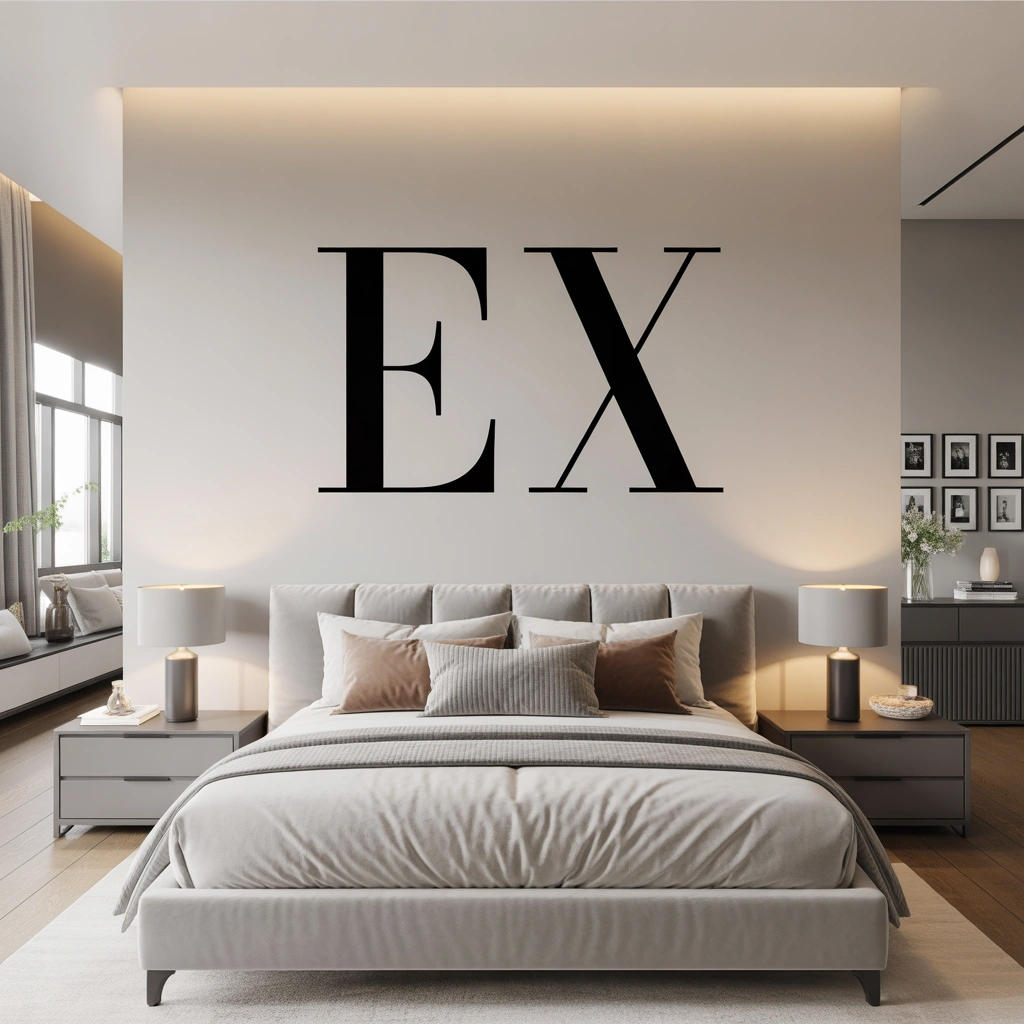 Create a Minimalist Couple Wall With Initials