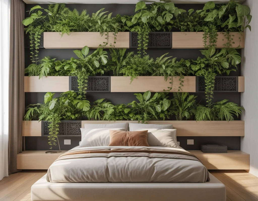 Create a Nature Inspired Wall with Plants