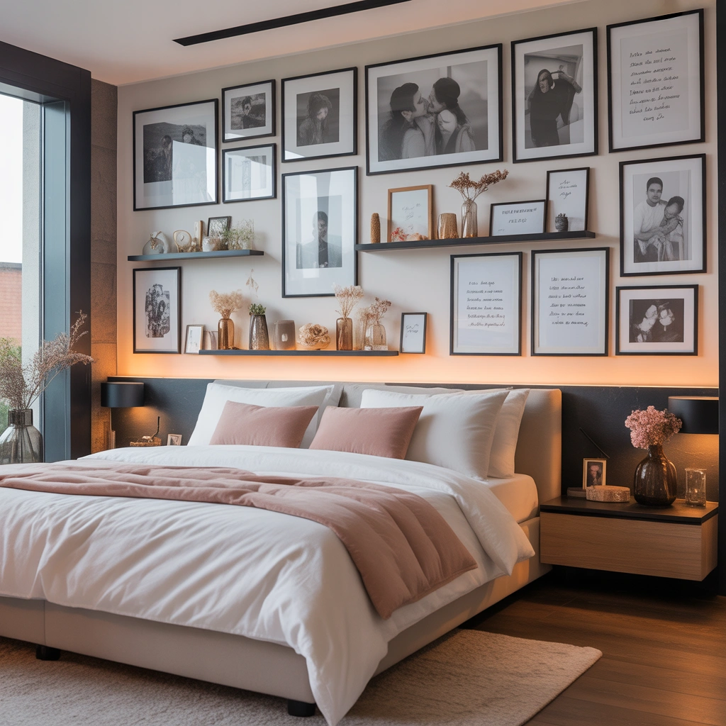 Create a Romantic Gallery Wall With Shared Memories