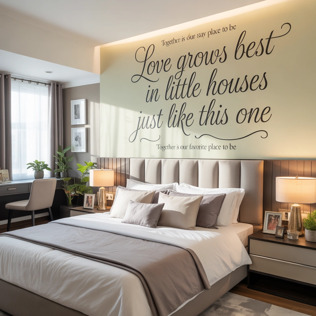 Decorate With a Meaningful Quote Wall