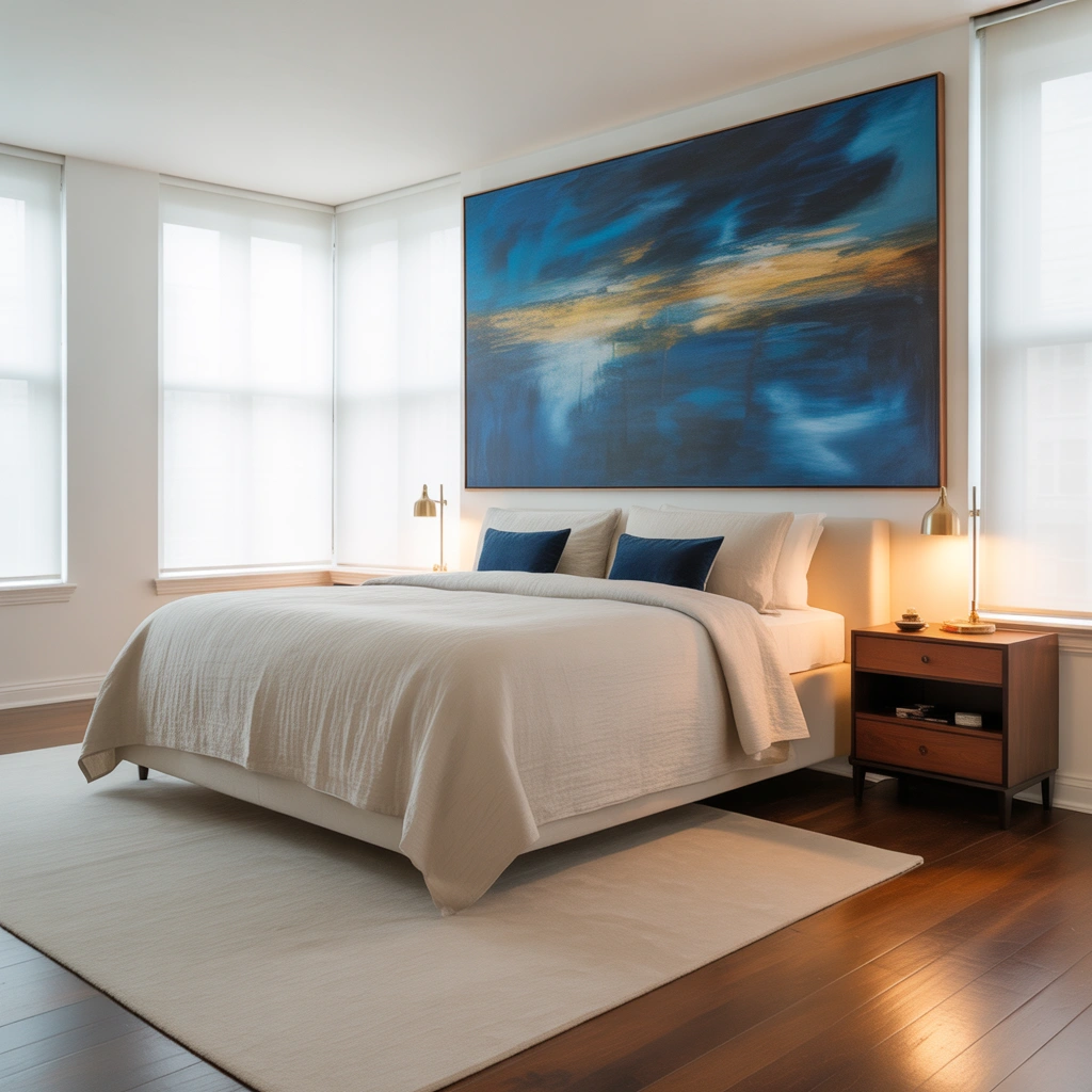 Decorate with Oversized Artwork
