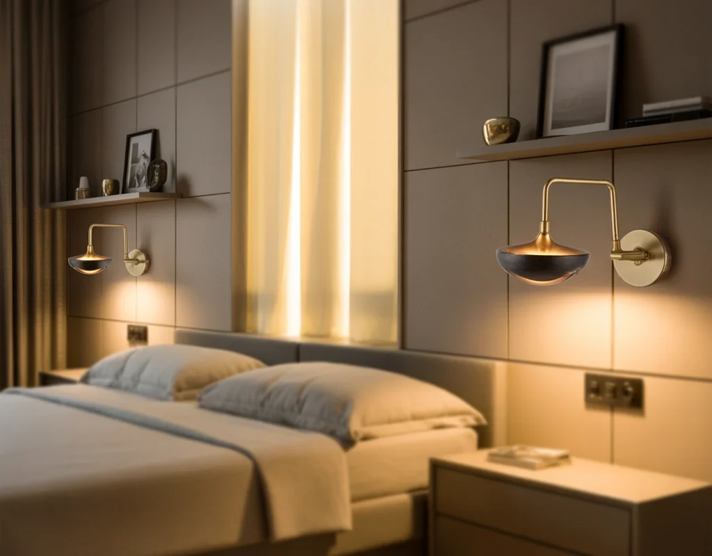 Decorate with Wall Sconces for Soft Lighting