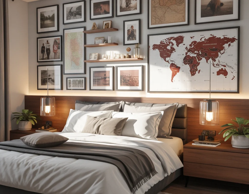Design a Wall of Travel Memories