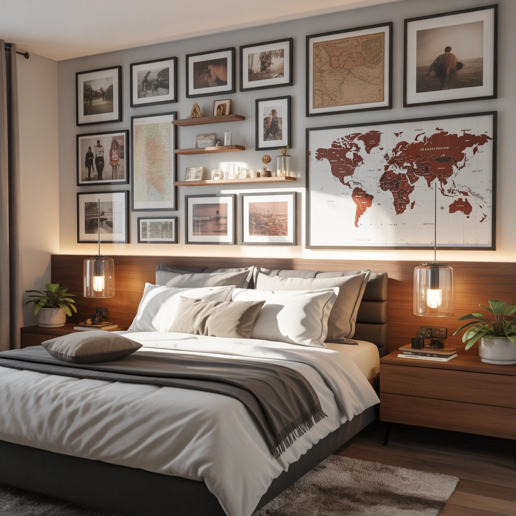 Design a Wall of Travel Memories