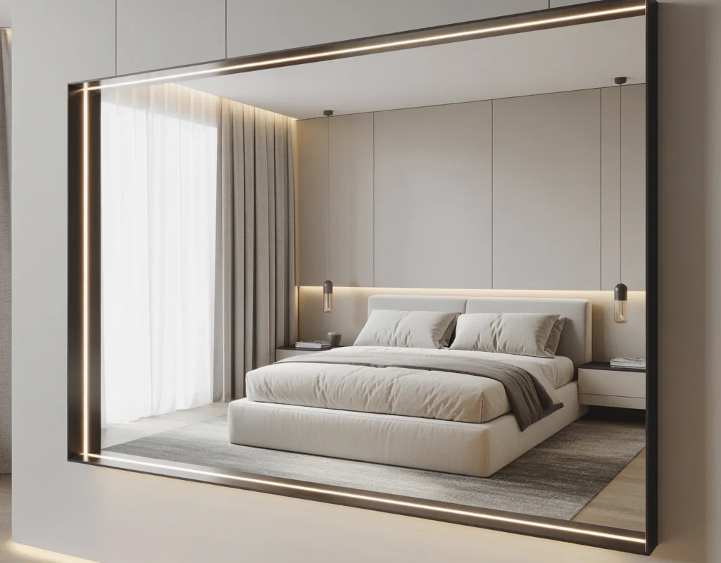 Hang a Large Mirror to Open the Space