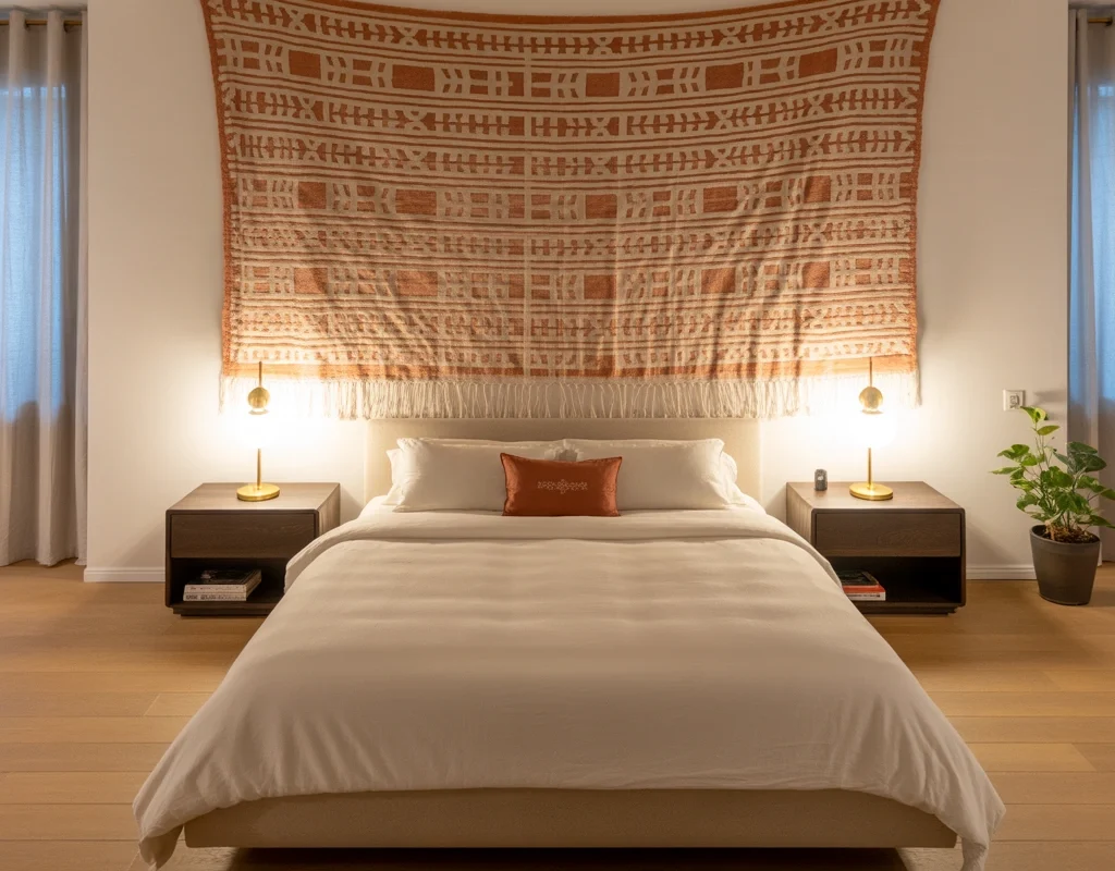 Hang a Tapestry or Fabric Panel