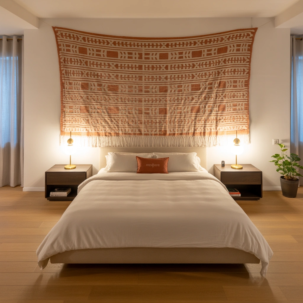 Hang a Tapestry or Fabric Panel
