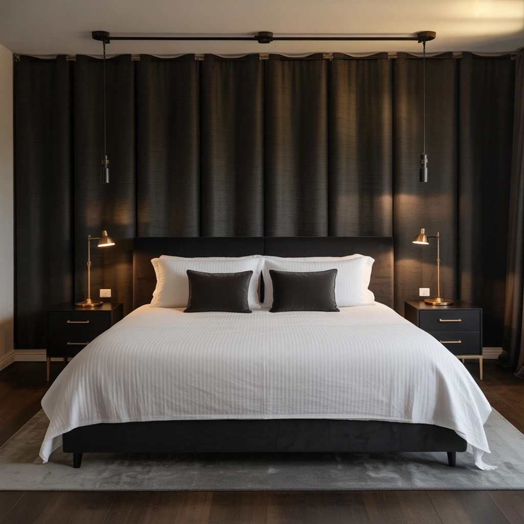 Headboard Wall Design for a Finished Look