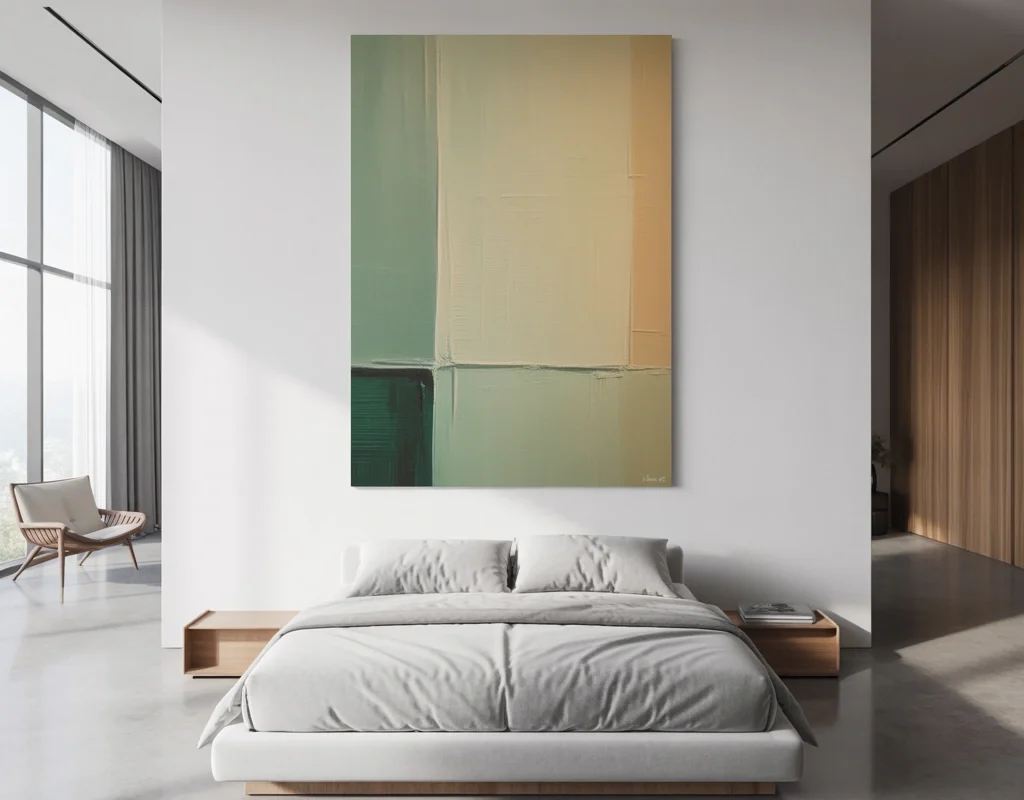 Make a Minimalist Wall with One Perfect Piece