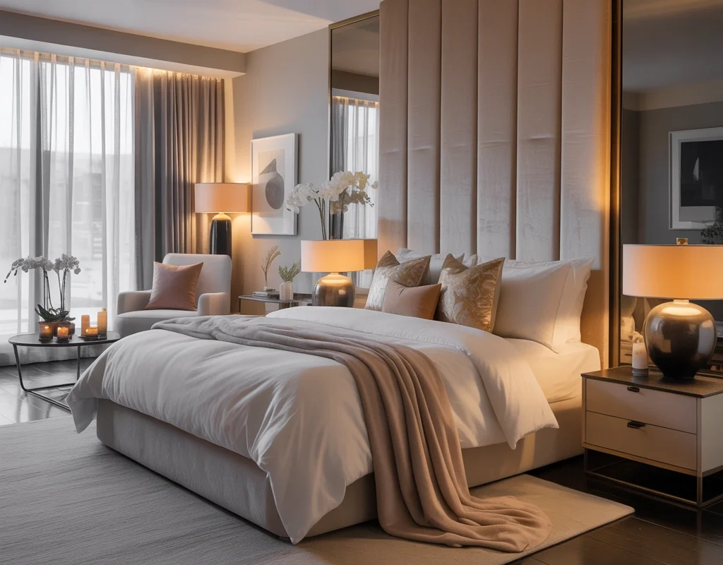 Make the Bed Area Feel Like a Hotel Inspired Retreat