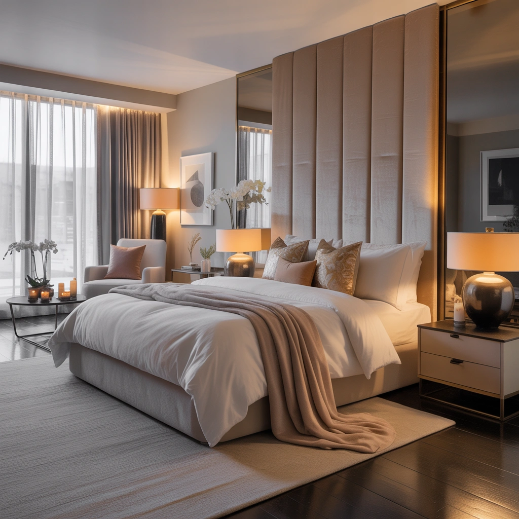 Make the Bed Area Feel Like a Hotel Inspired Retreat
