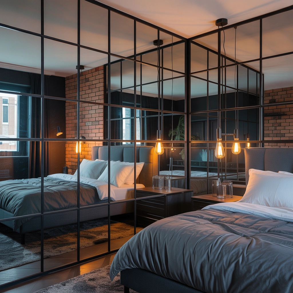 Mirror Wall for a Bigger and Smarter Space