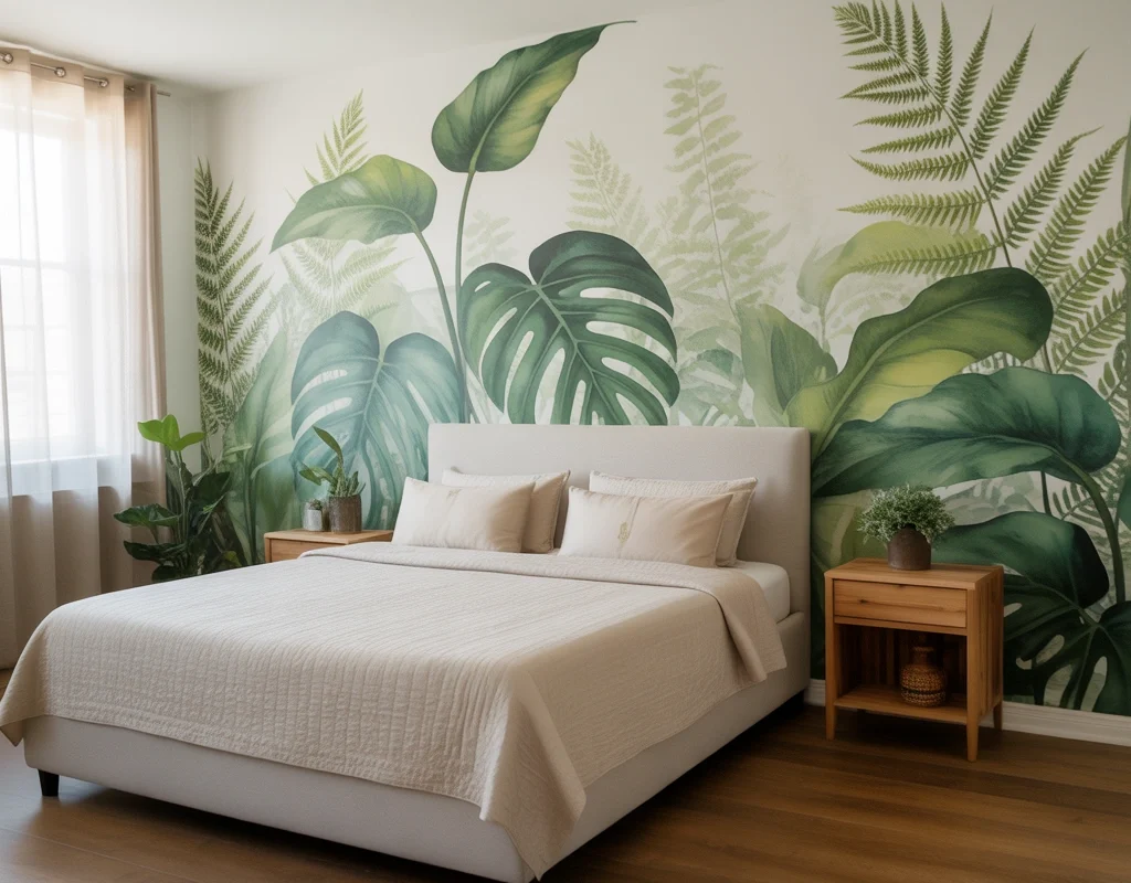 Nature Inspired Wall Painting for a Fresh Feel