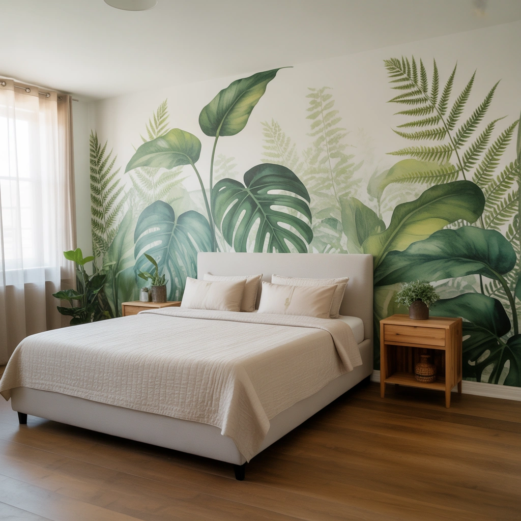 Nature Inspired Wall Painting for a Fresh Feel