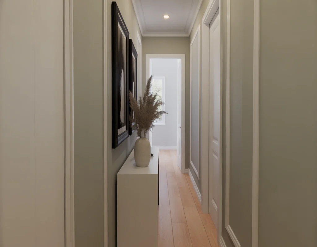 Pale Greige for a Soft Modern Look