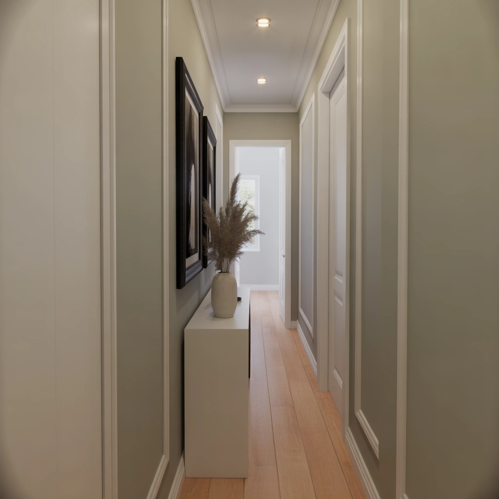 Pale Greige for a Soft Modern Look