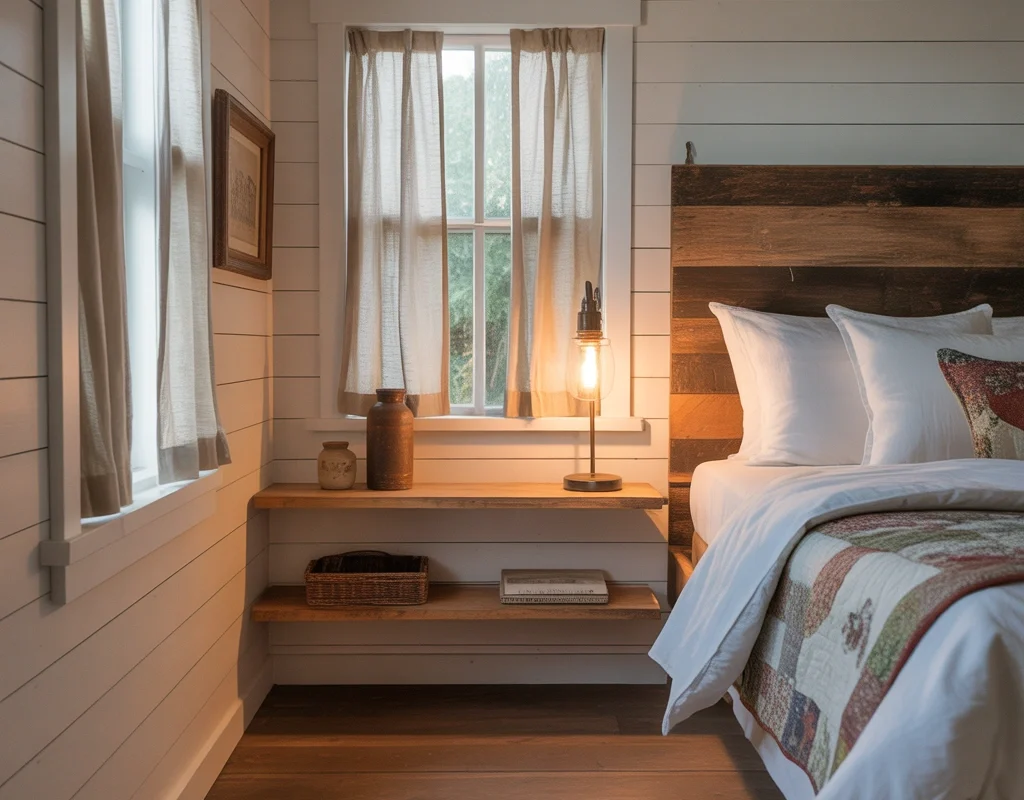 Pick Nightstands That Do Not Overcrowd the Room