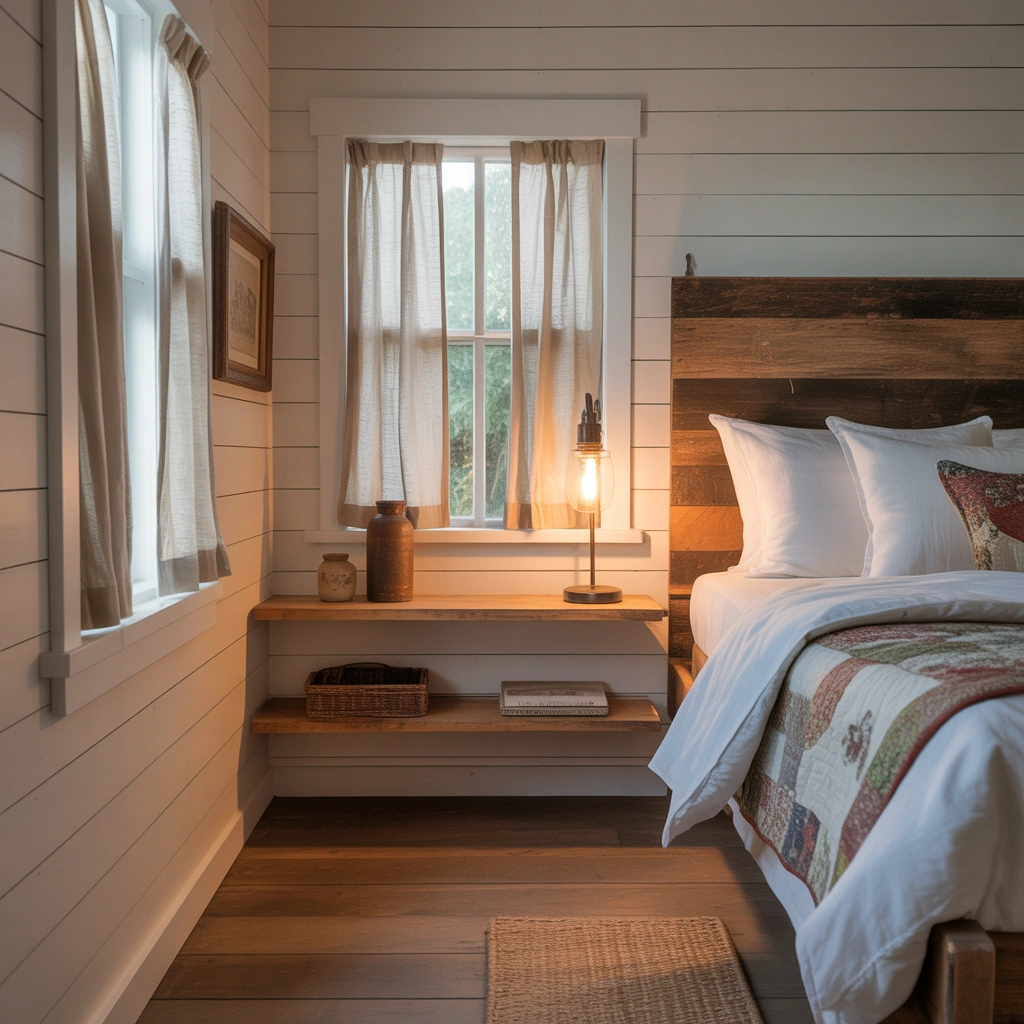 Pick Nightstands That Do Not Overcrowd the Room