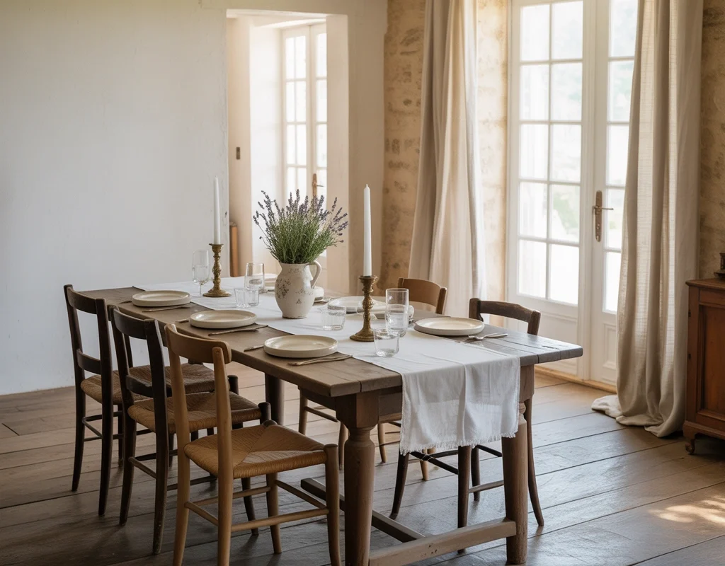 Style the Table with Simple Country Elegance