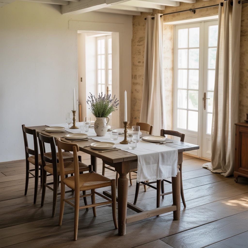 Style the Table with Simple Country Elegance