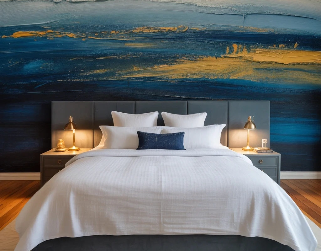 Textured Canvas Painting for a Luxury Feel