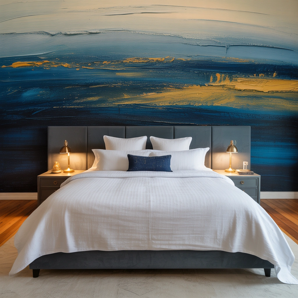 Textured Canvas Painting for a Luxury Feel