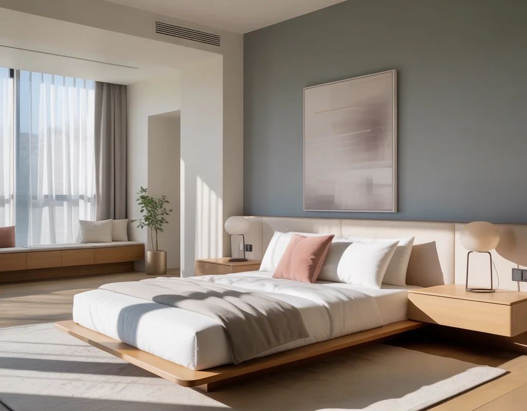 Try a Minimalist Bedroom for a Clean and Mature Look