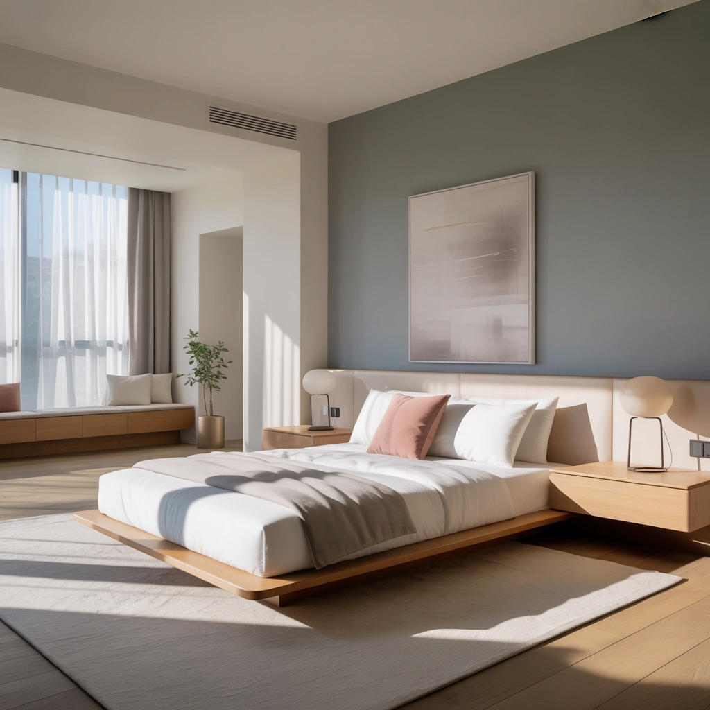 Try a Minimalist Bedroom for a Clean and Mature Look
