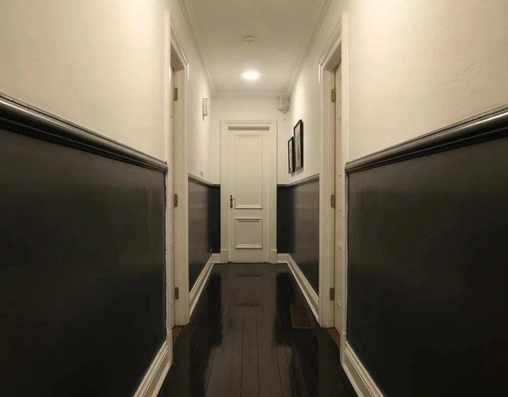 Two Tone Walls to Add Height and Interest