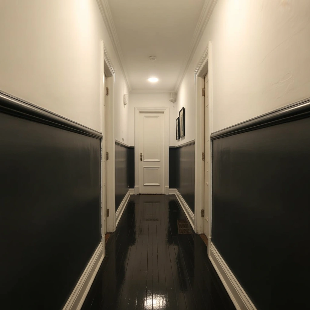 Two Tone Walls to Add Height and Interest