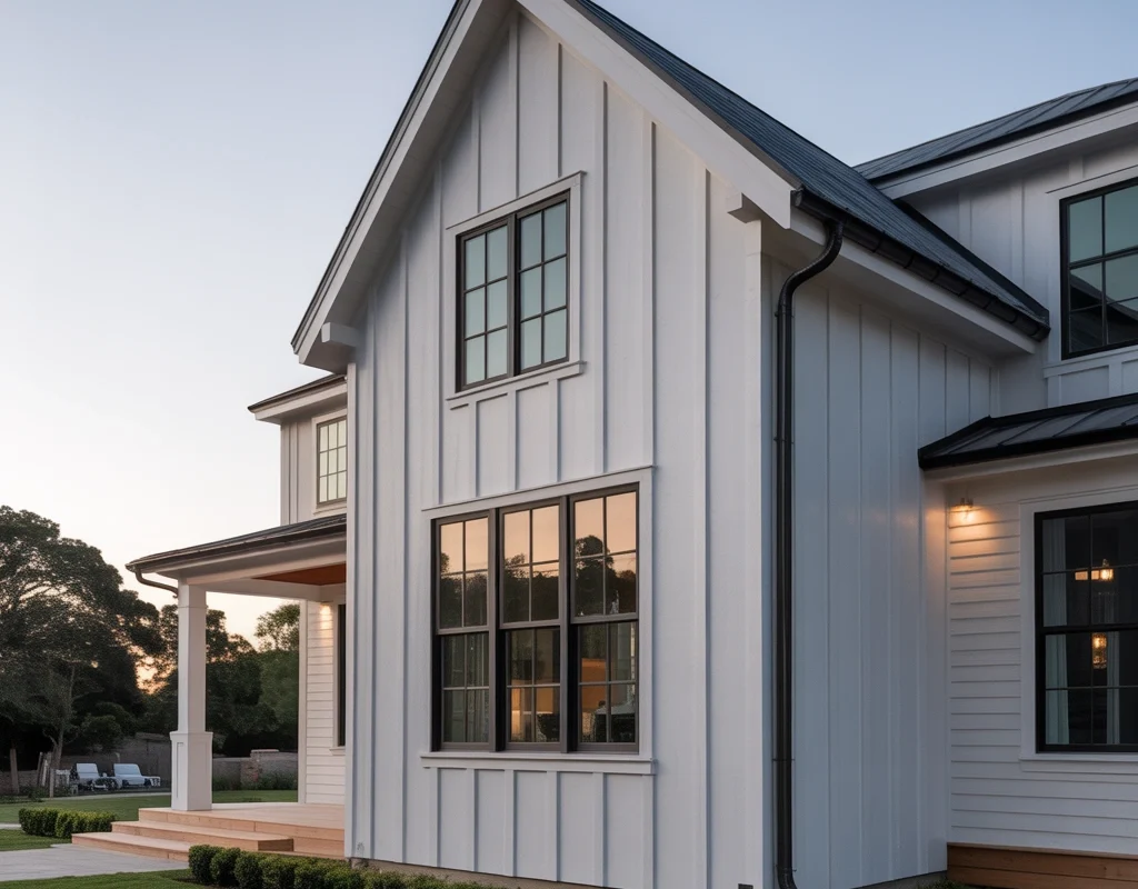 Use Board and Batten Siding for Texture and Height