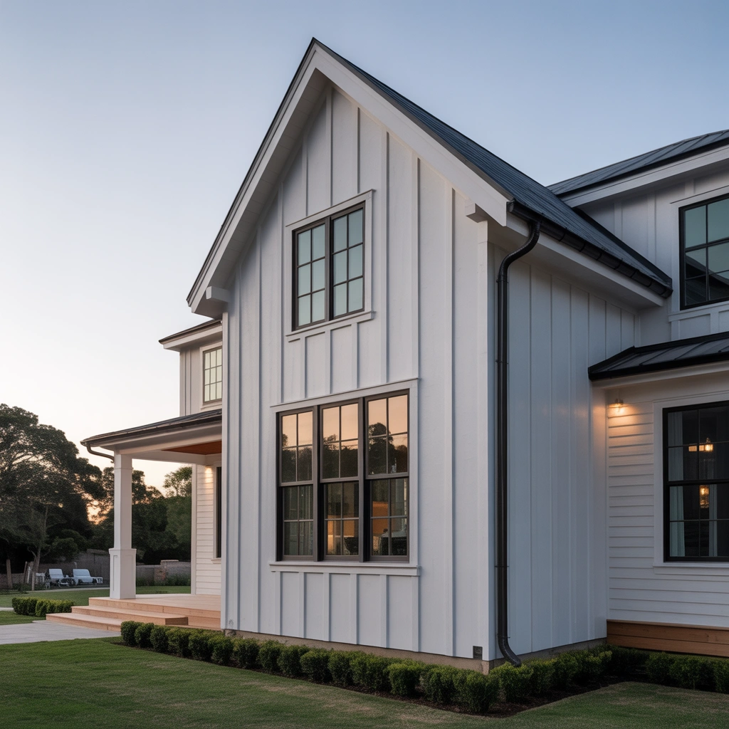 Use Board and Batten Siding for Texture and Height