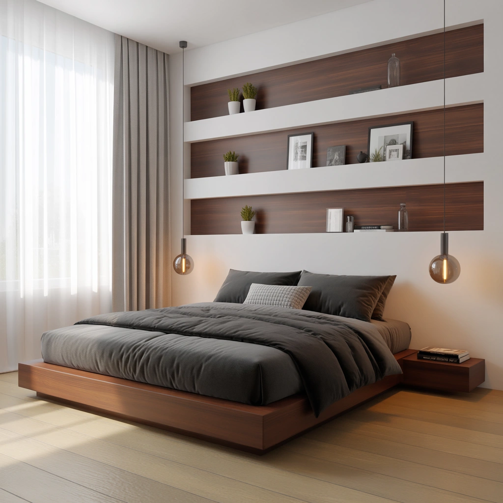 Use Floating Shelves for Style and Storage