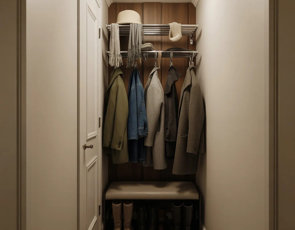 Use Over the Door Coat Storage