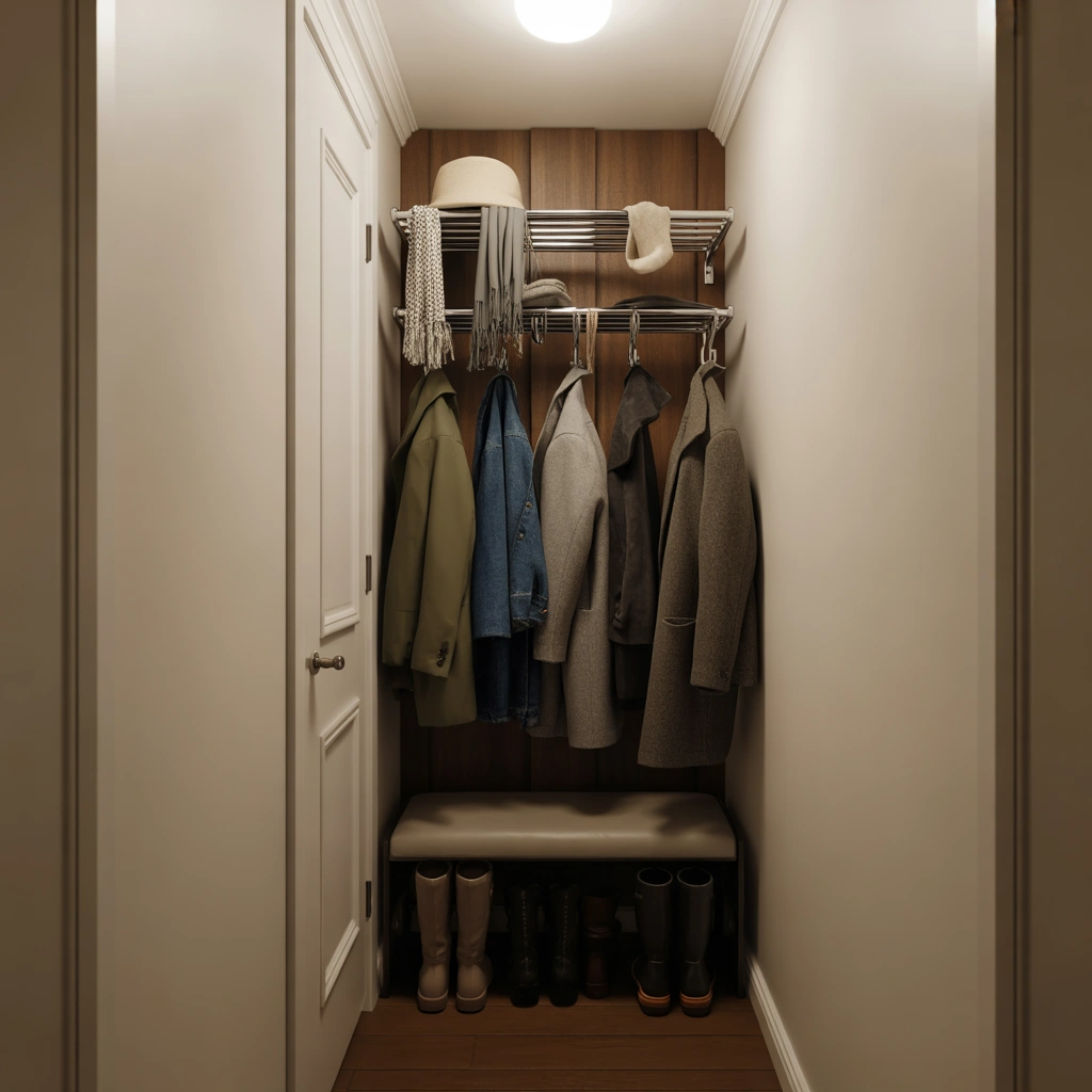 Use Over the Door Coat Storage