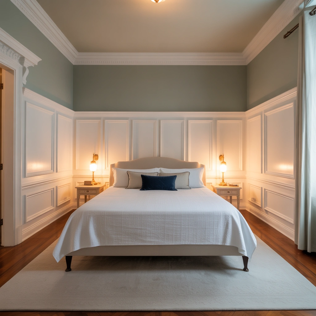 Use Wall Molding or Trim for a Classic Look