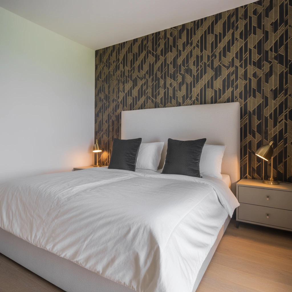 Use Wallpaper for a Bold Feature Wall