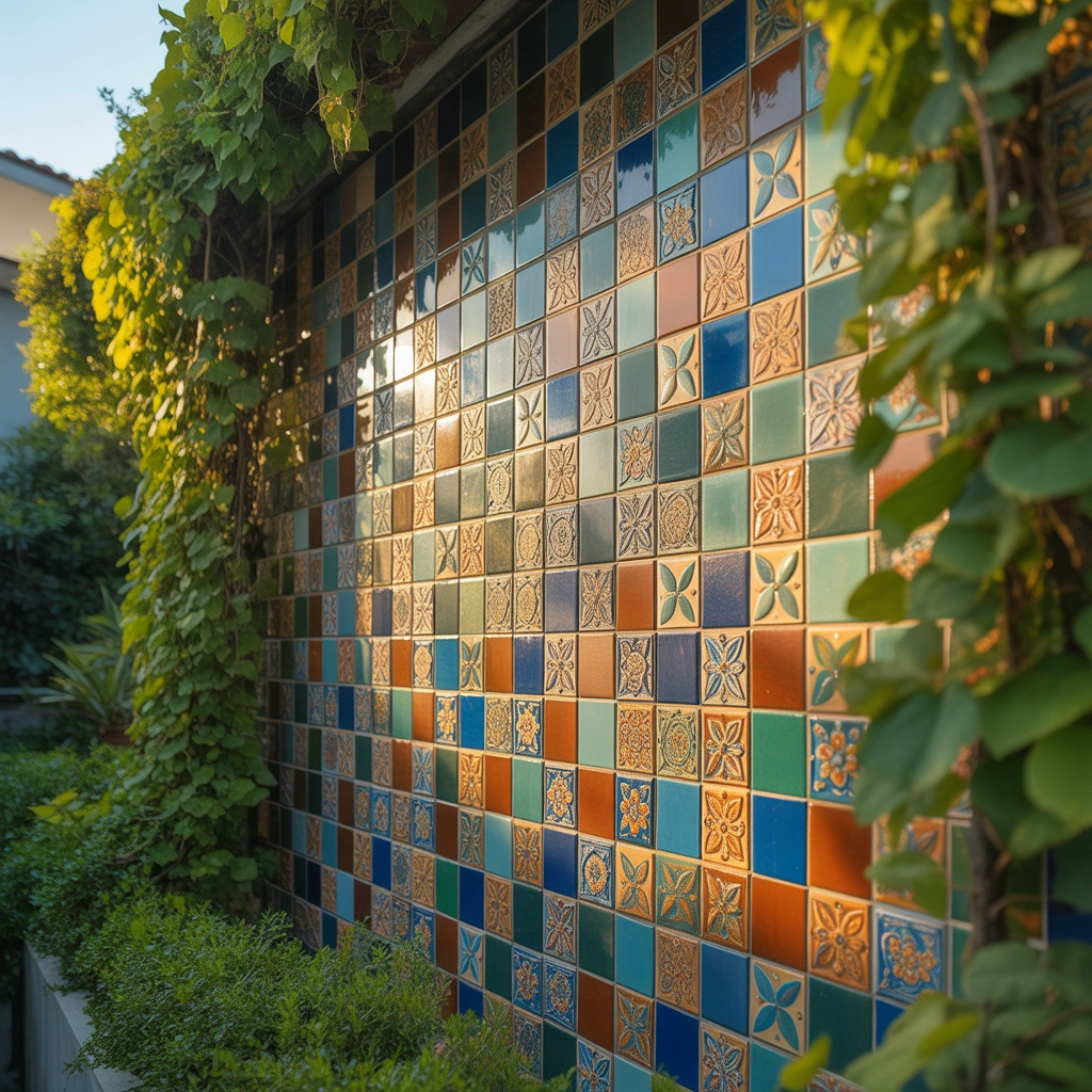 Add Colorful Ceramic or Mosaic Tiles